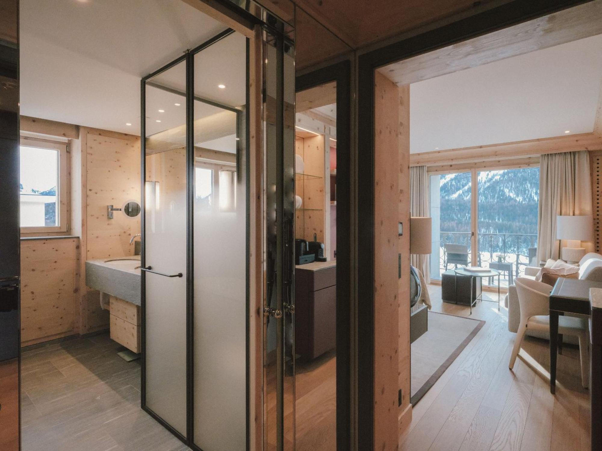 Kulm Hotel Sankt Moritz Esterno foto