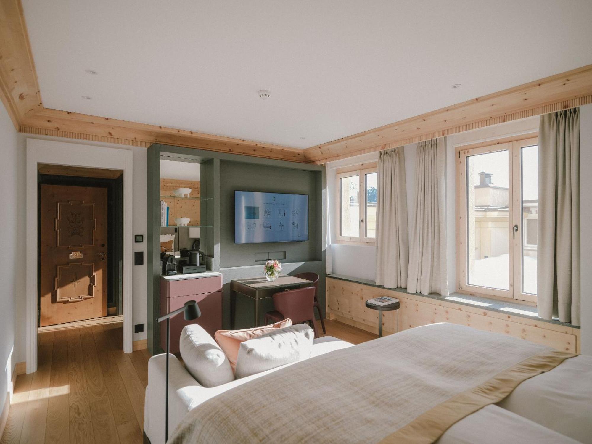 Kulm Hotel Sankt Moritz Esterno foto