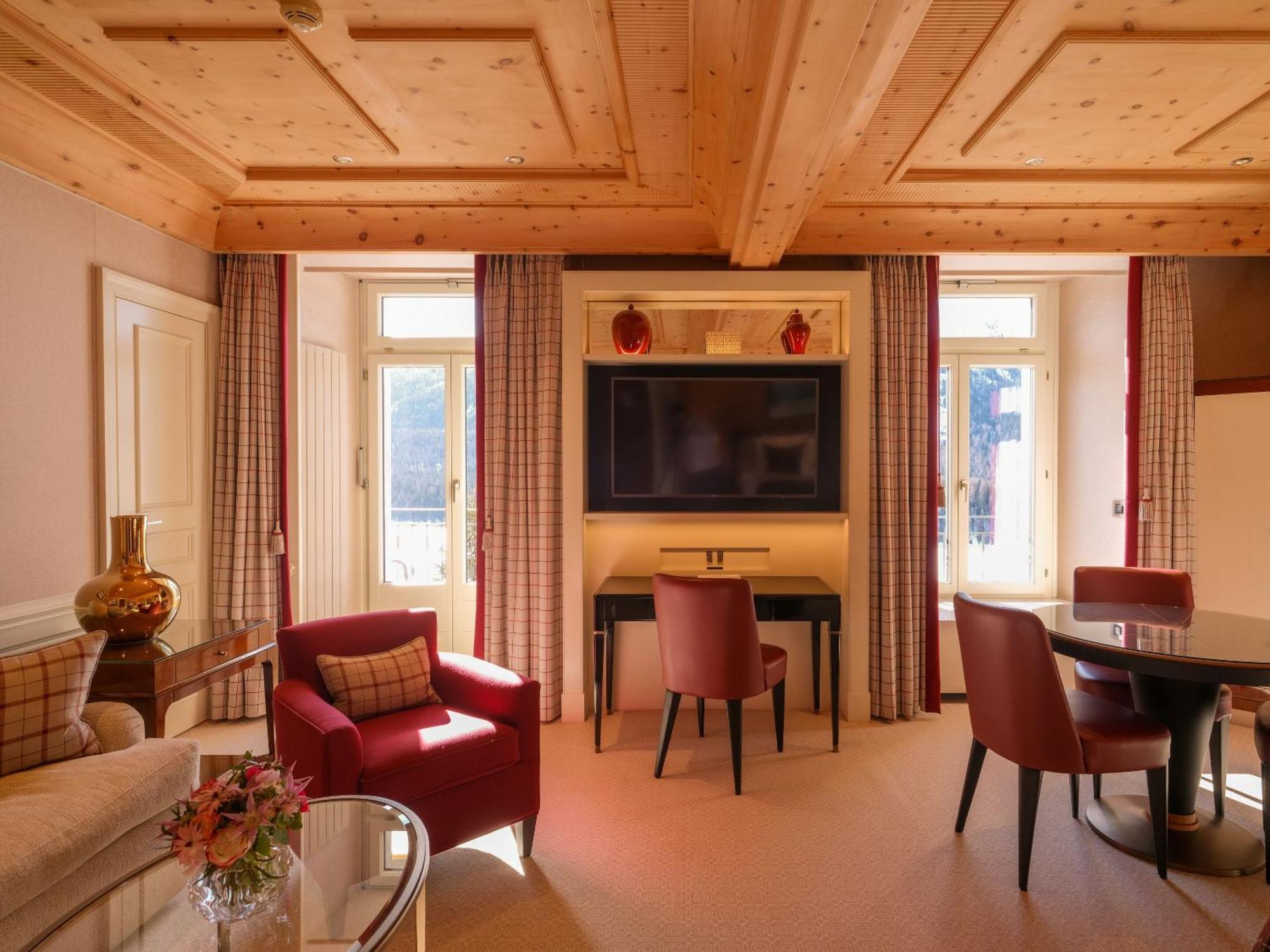 Kulm Hotel Sankt Moritz Esterno foto