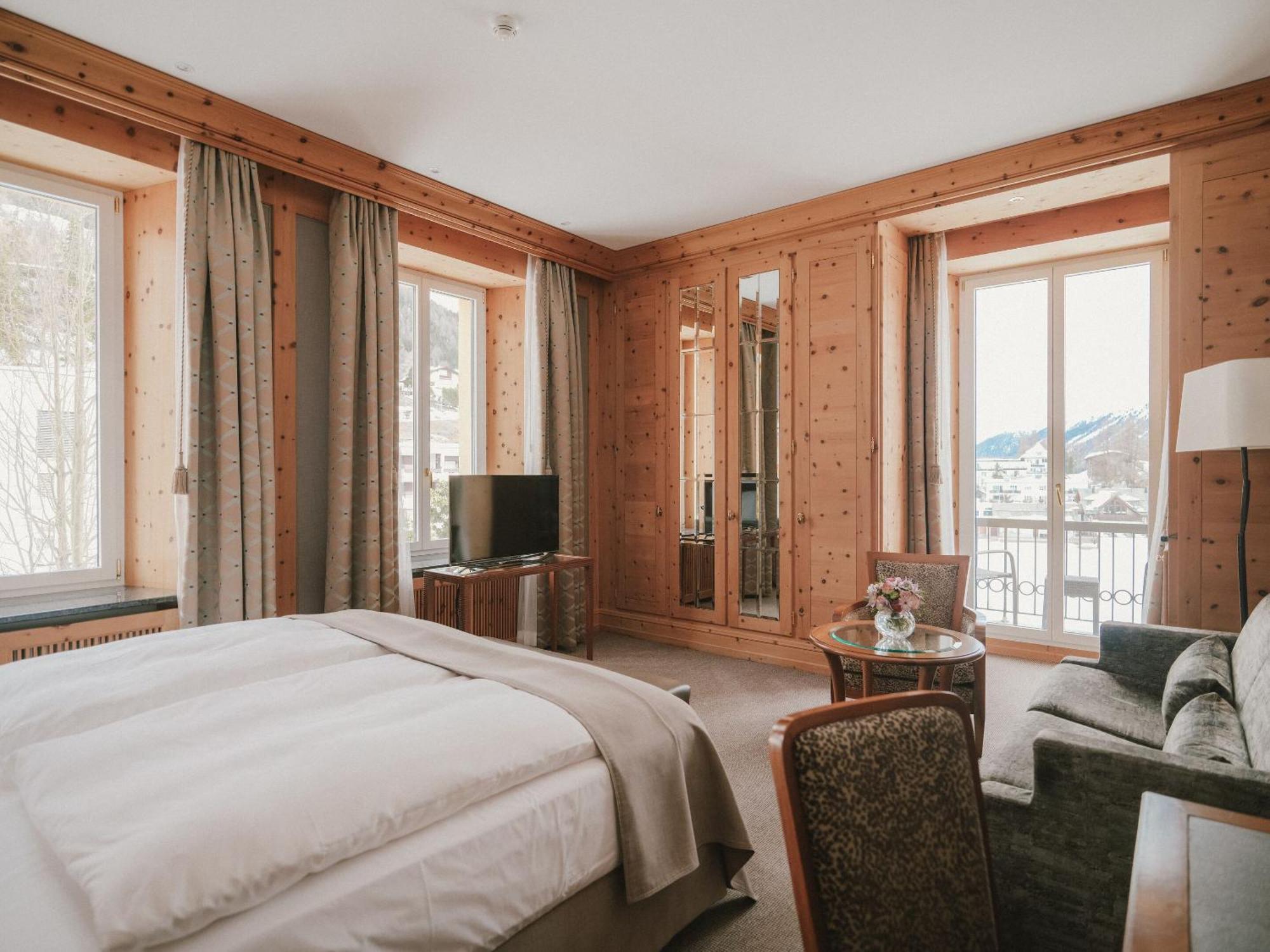 Kulm Hotel Sankt Moritz Esterno foto