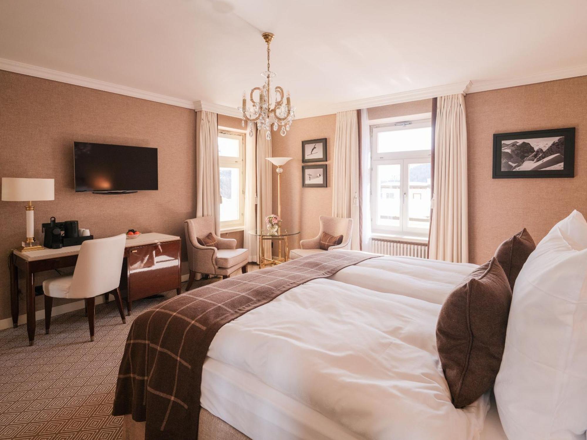 Kulm Hotel Sankt Moritz Esterno foto
