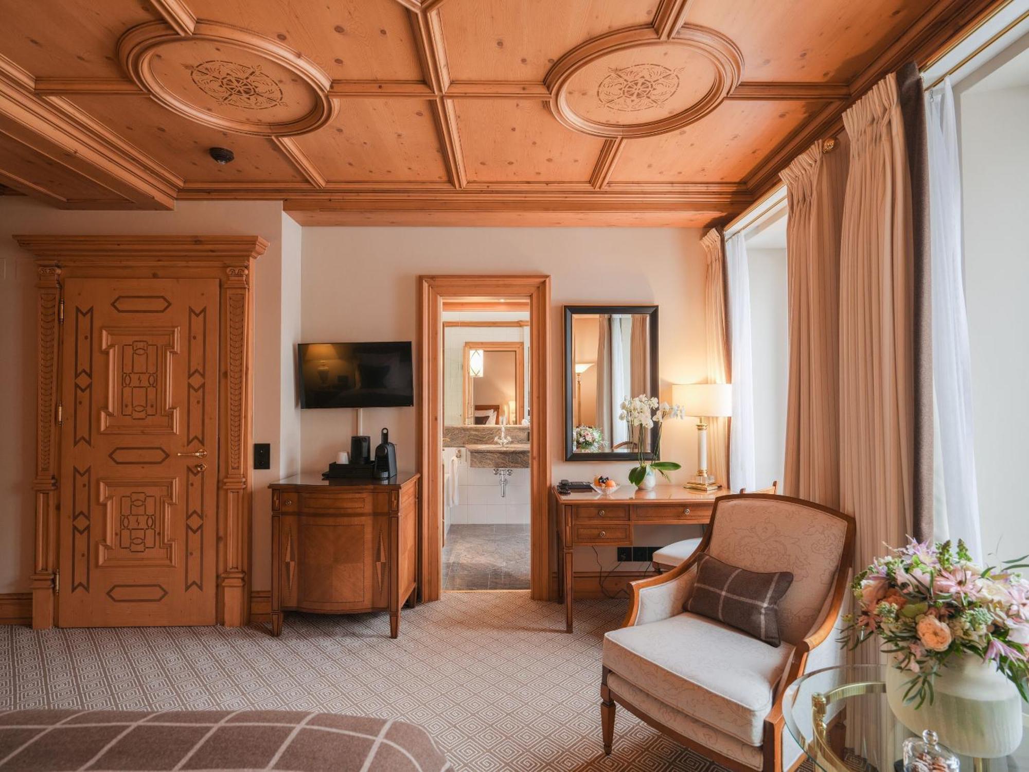 Kulm Hotel Sankt Moritz Esterno foto