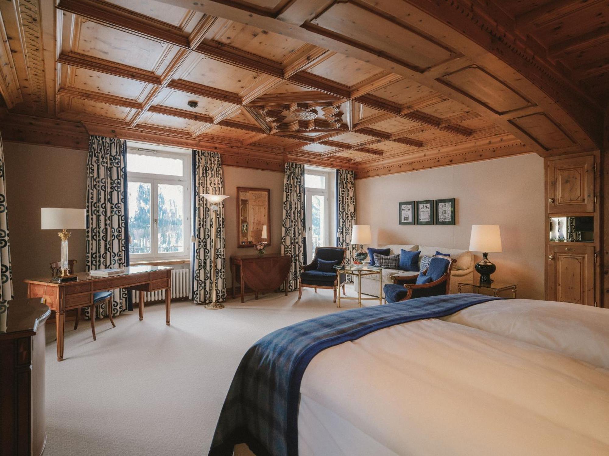 Kulm Hotel Sankt Moritz Esterno foto