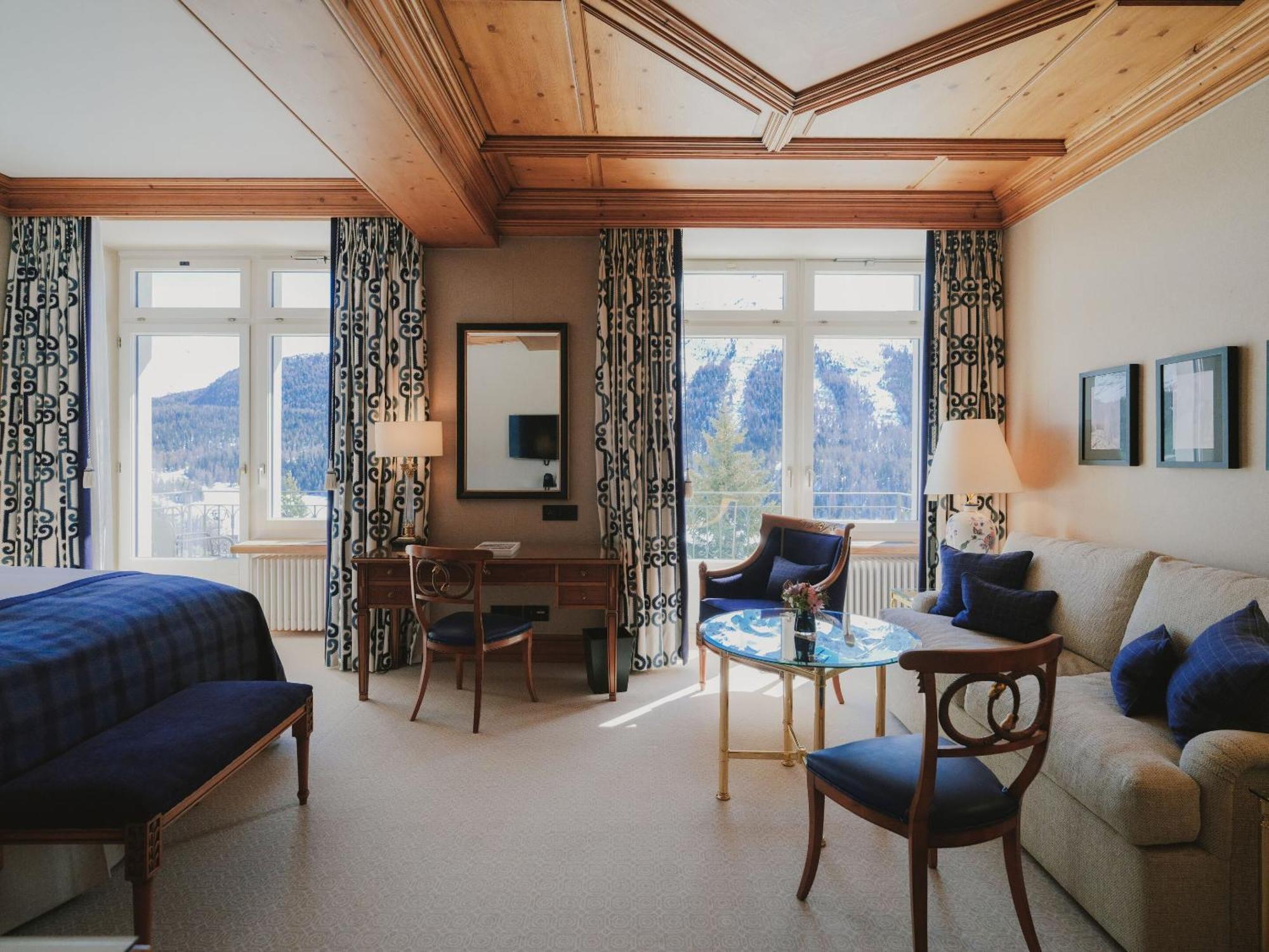 Kulm Hotel Sankt Moritz Esterno foto