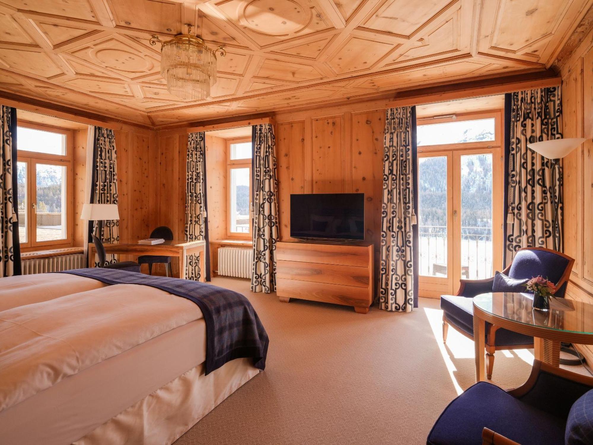Kulm Hotel Sankt Moritz Esterno foto