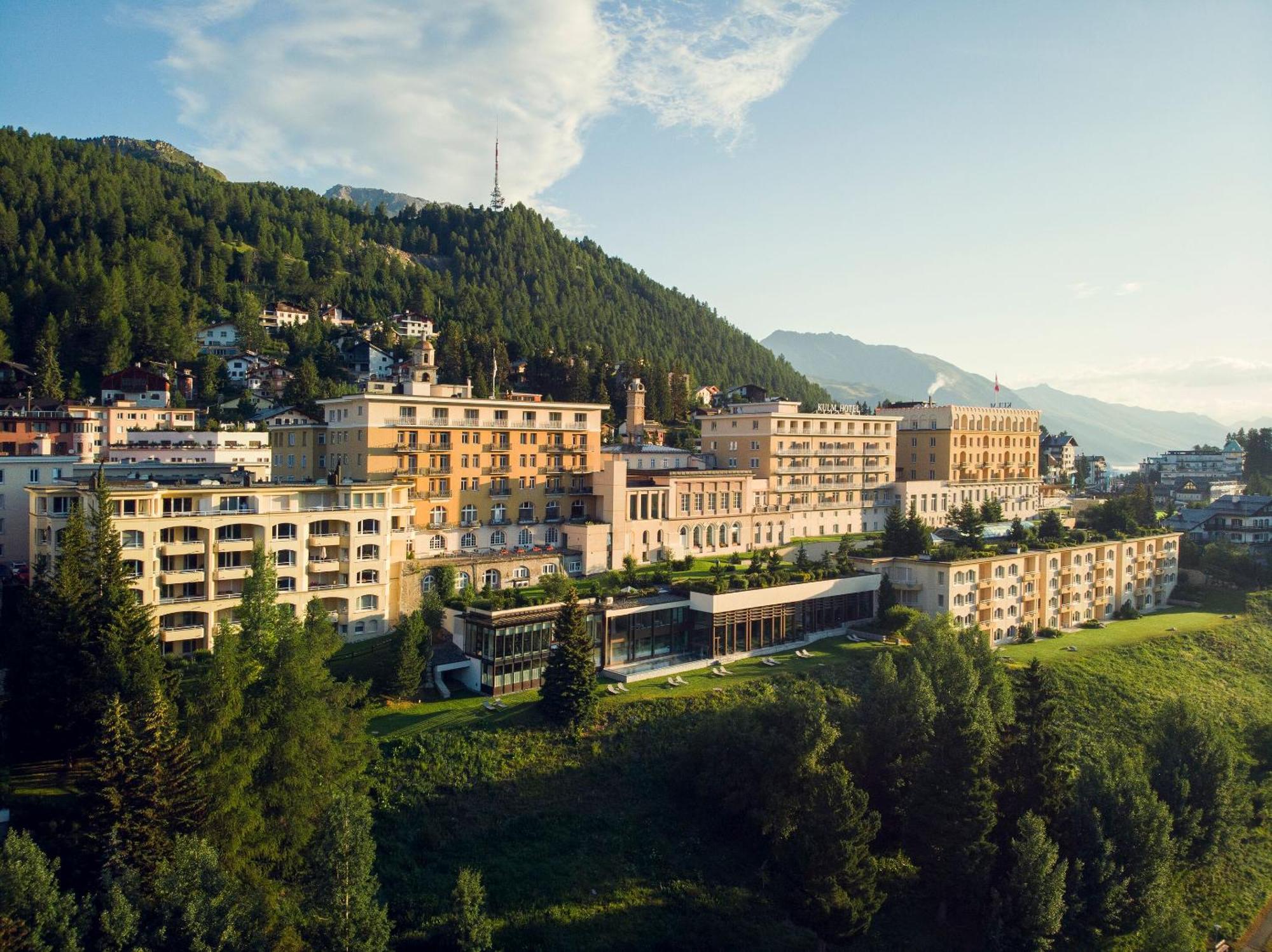Kulm Hotel Sankt Moritz Esterno foto