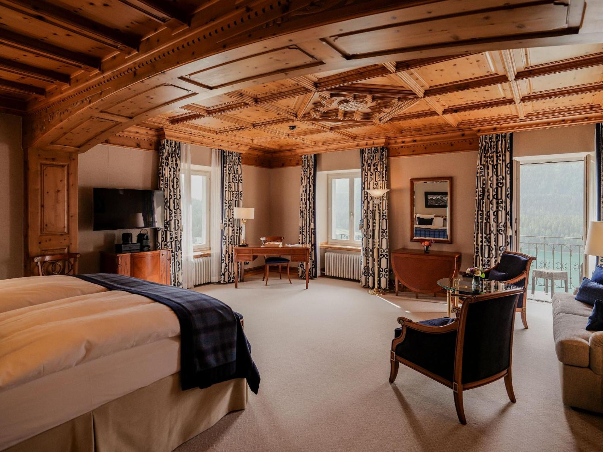 Kulm Hotel Sankt Moritz Esterno foto