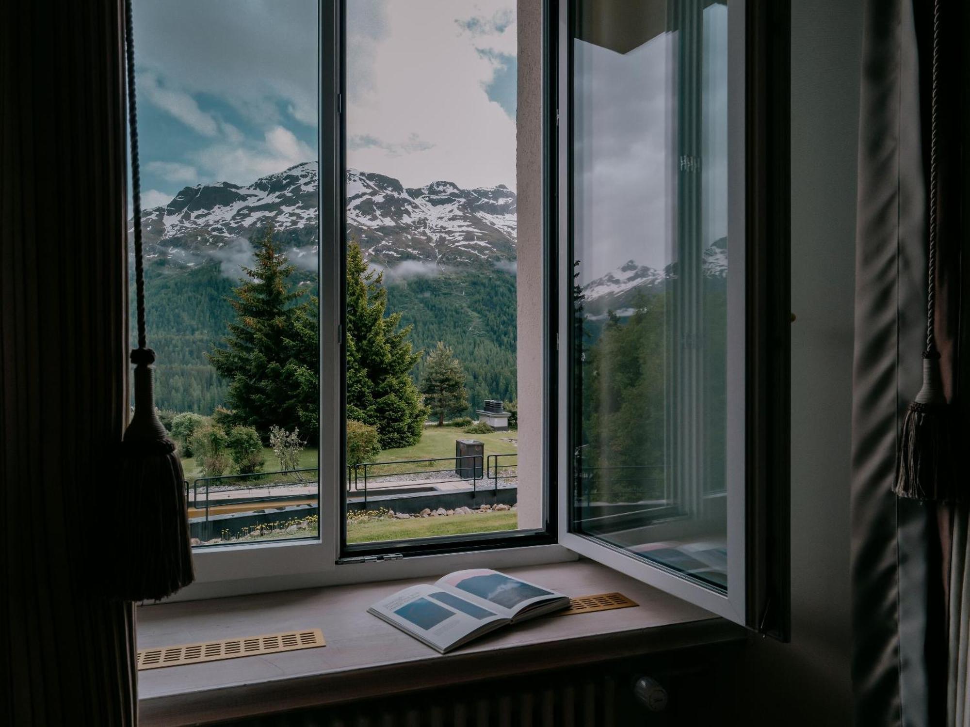 Kulm Hotel Sankt Moritz Esterno foto