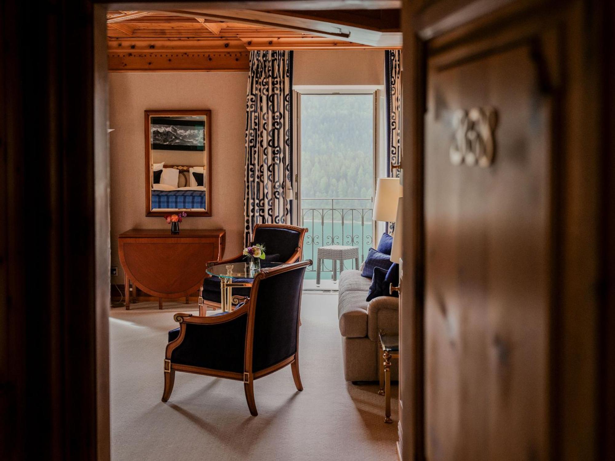 Kulm Hotel Sankt Moritz Esterno foto