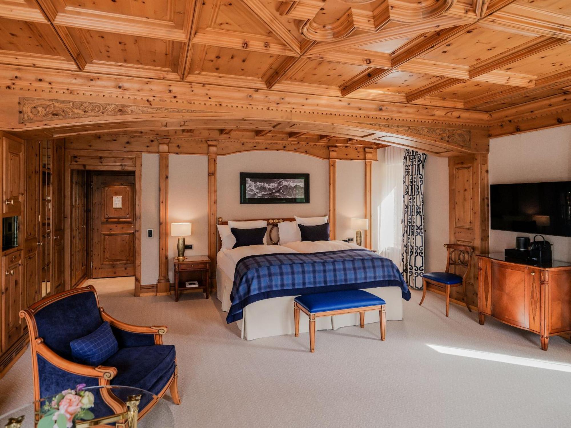 Kulm Hotel Sankt Moritz Esterno foto