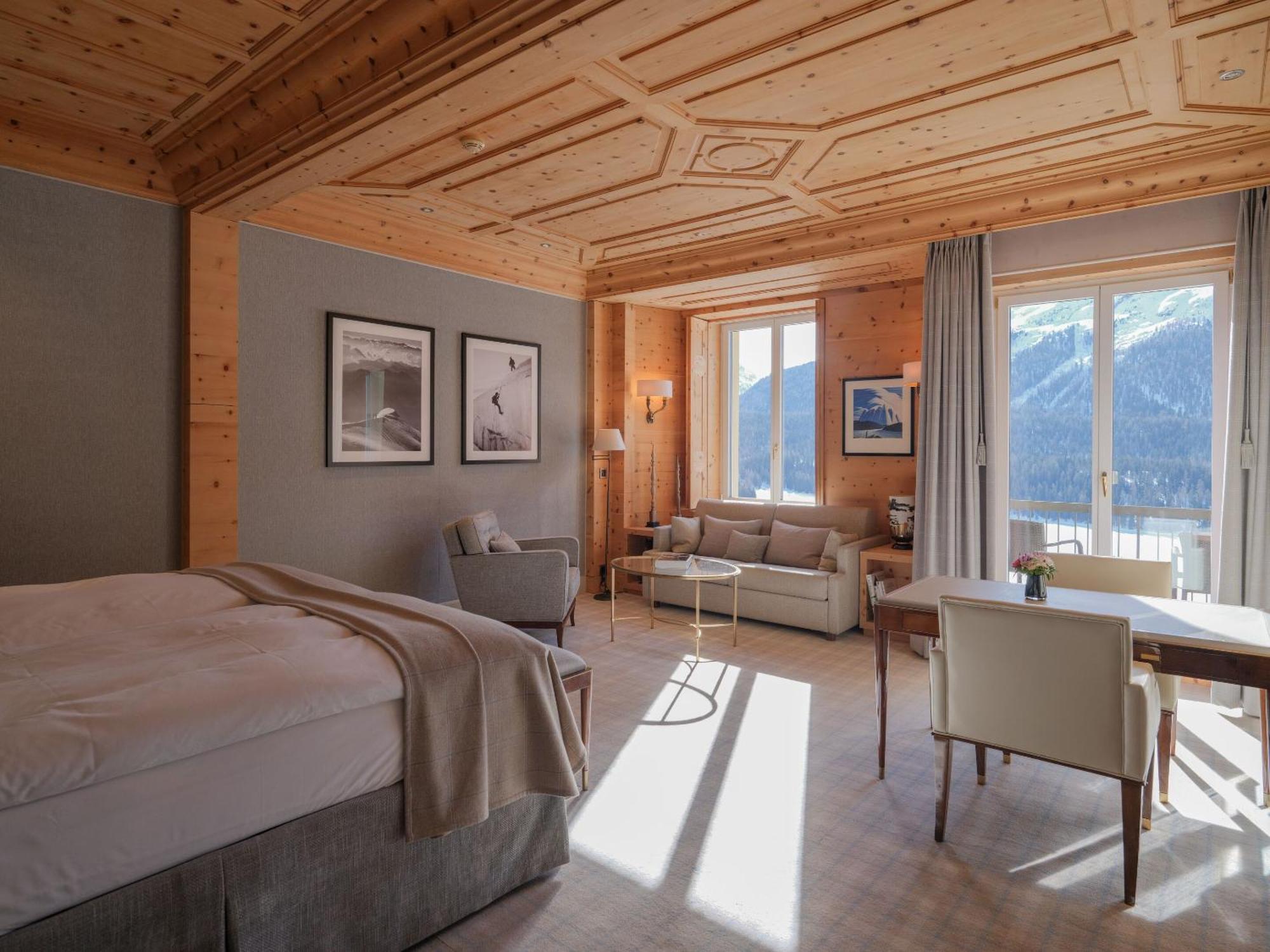 Kulm Hotel Sankt Moritz Esterno foto