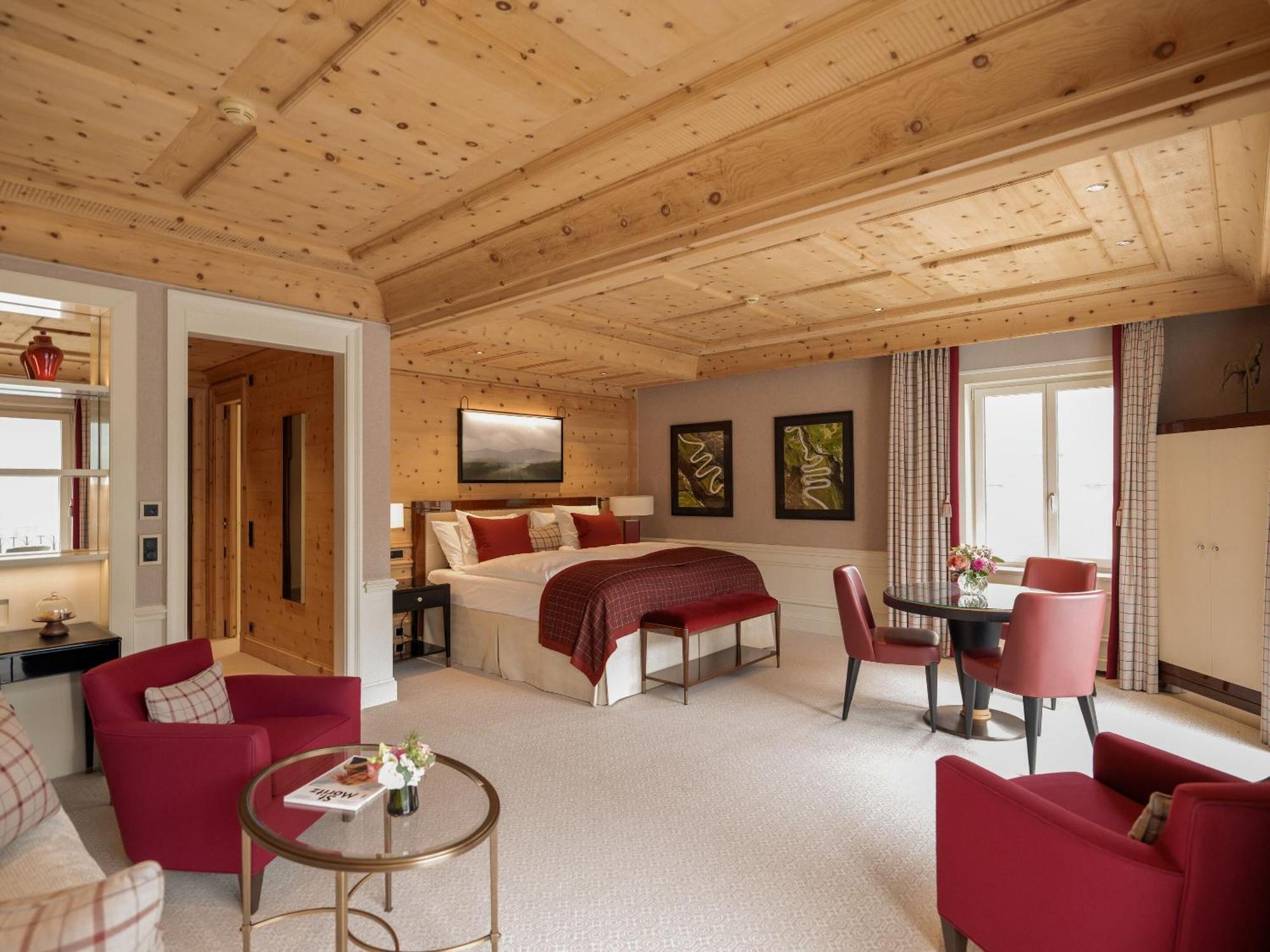 Kulm Hotel Sankt Moritz Esterno foto