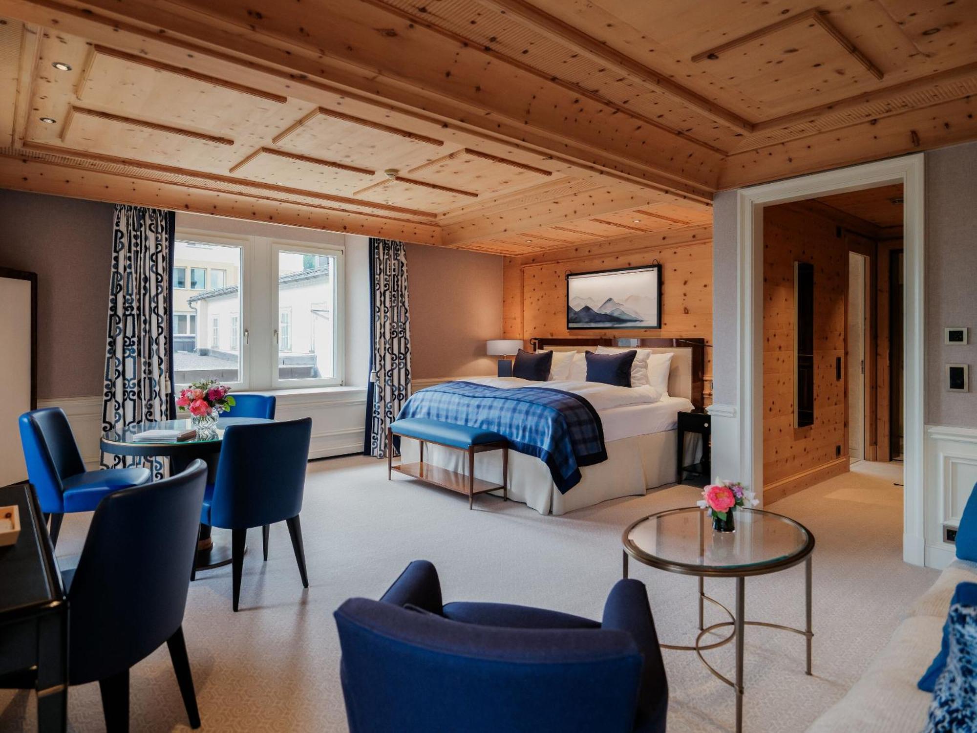 Kulm Hotel Sankt Moritz Esterno foto